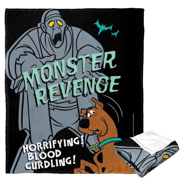 Warner Bros. Scooby-Doo Monsters Revenge Silk Touch Throw Blanket 50x60 Inches Online now