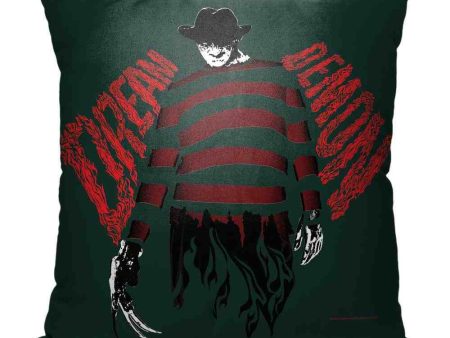 Warner Bros. Nightmare on Elm Street Dream Demon Throw Pillow 18x18 Inches Online