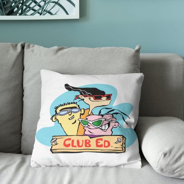 Cartoon Network Ed Edd N Eddy Club Ed Throw Pillow 18x18 Inches Online Hot Sale