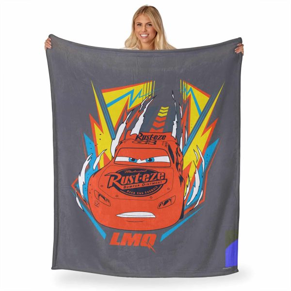 Disney Pixar Cars LMQ Silk Touch Throw Blanket 50x60 Inches Cheap