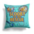 Warner Bros. Scooby-Doo Scooby To The Rescue Throw Pillow 18x18 Inches Sale