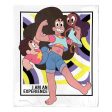 Cartoon Network Steven Universe An Experience Silk Touch Throw Blanket 50x60 Inches Hot on Sale