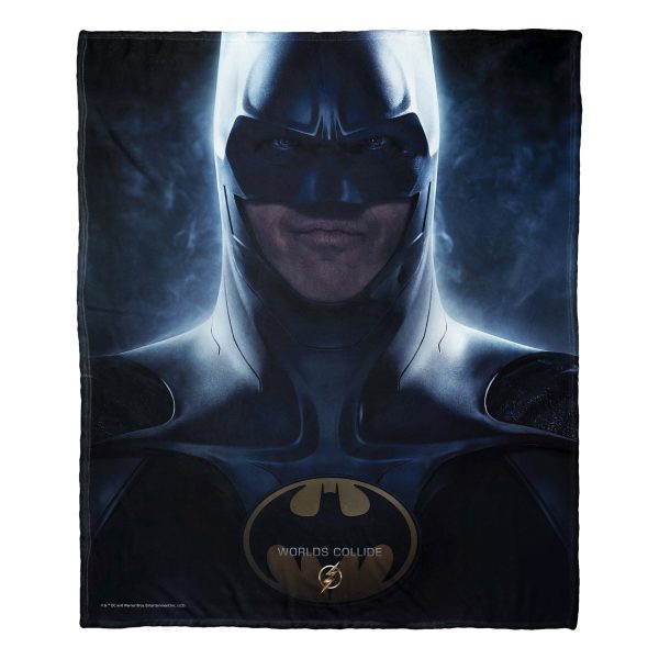 Warner Bros. The Flash Batman Silk Touch Throw Blanket 50x60 Inches Online Hot Sale