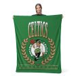 Boston Celtics NBA Plateau Silk Touch Throw Blanket 46X60 Inches For Cheap