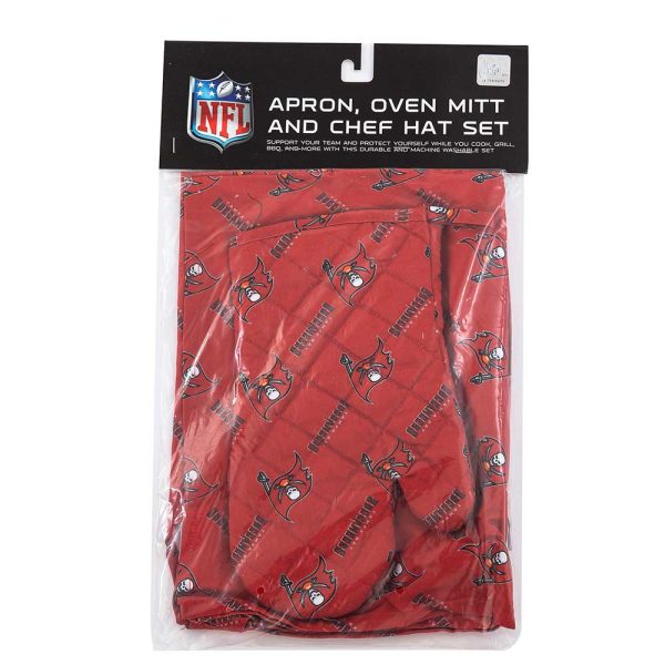 NFL Tampa Bay Buccaneers 3 Piece Set Apron Mitt and Hat Cheap