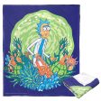 Warner Bros. Rick and Morty Where Is Rick Silk Touch Throw Blanket 50x60 Inches Discount