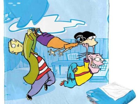 Cartoon Network Ed Edd N Eddy Running Through Silk Touch Throw Blanket 50x60 Inches Discount