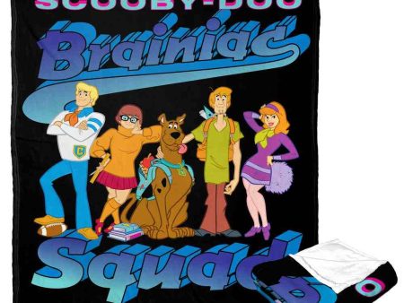 Warner Bros. Scooby-Doo Brainiac Squad Silk Touch Throw Blanket 50x60 Inches Discount