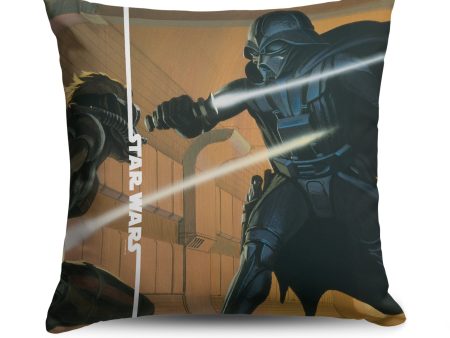 Disney Star Wars Classic Concepts Darth Vader Throw Pillow 18X18 Inches on Sale