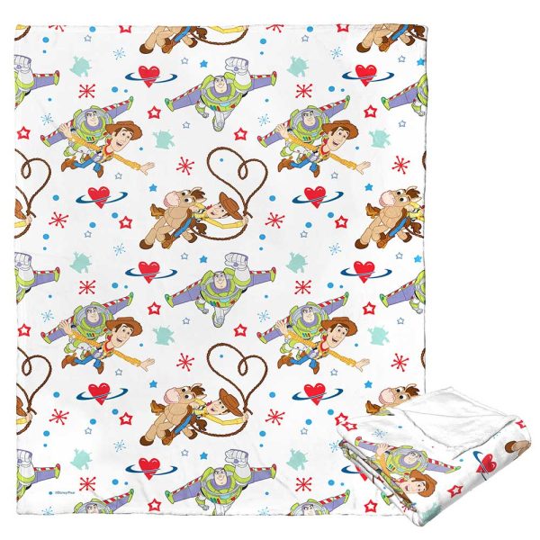 Disney Pixar Toy Story Best Valentine s Buds Silk Touch Throw Blanket 50x60 Inches Online