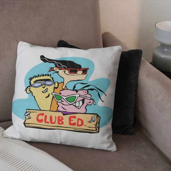 Cartoon Network Ed Edd N Eddy Club Ed Throw Pillow 18x18 Inches Online Hot Sale