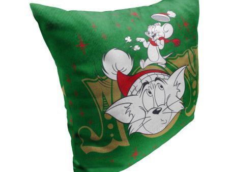 Warner Bros. Tom And Jerry Joy Throw Pillow 18x18 Inches Discount