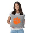 Clemson Tigers NCAA Logo Sweatshirt Pillow 16 Inches For Cheap