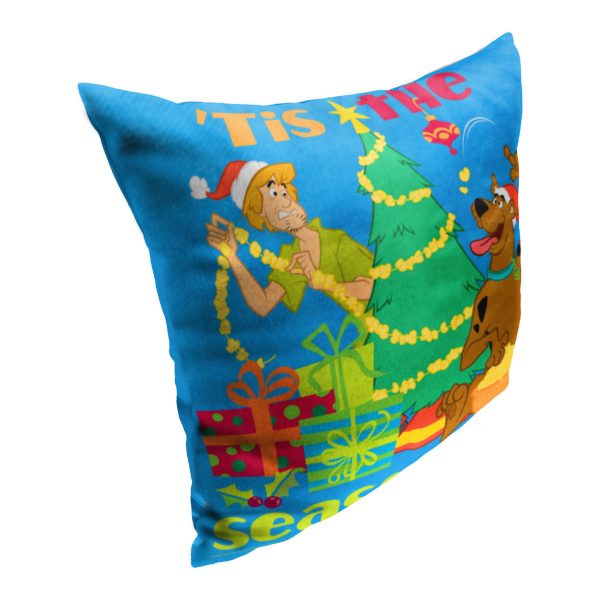 Warner Bros. Scooby-Doo Tis The Season Throw Pillow 18x18 Inches Online