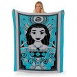 Disney D100 Art Deco Moana Silk Touch Throw Blanket 60x80 Inches Online Sale