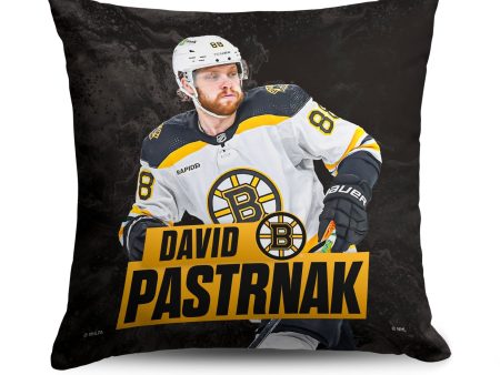 Boston Bruins David Pastrnak NHL Throw Pillow 18X18 Inches on Sale