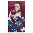 Colorado Avalanche Nathan Mackinnon NHL Beach Towel 30X60 Inches Supply