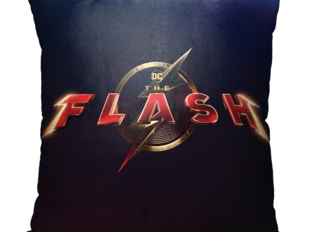 Warner Bros. The Flash Movie Title Throw Pillow 18x18 Inches Online