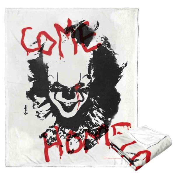 Warner Bros. It Chapter 2 It Graffiti Silk Touch Throw Blanket 50x60 Inches Discount