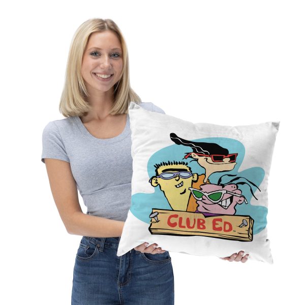 Cartoon Network Ed Edd N Eddy Club Ed Throw Pillow 18x18 Inches Online Hot Sale