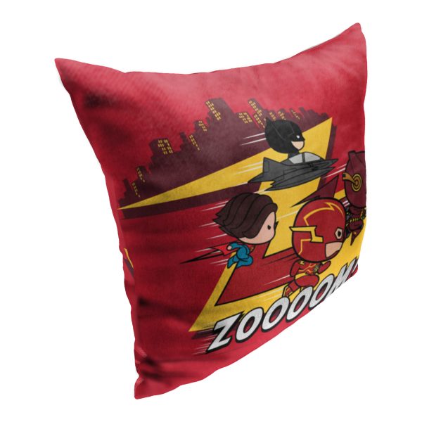 Warner Bros. The Flash Zoom Throw Pillow 18x18 Inches Cheap