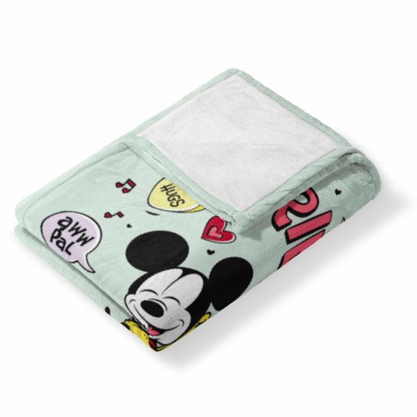 Disney Mickey Mouse Friends Furever Silk Touch Throw Blanket 50x60 Inches For Discount