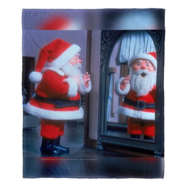 Warner Bros. Year Without A Santa Claus Santas Back Silk Touch Throw For Discount