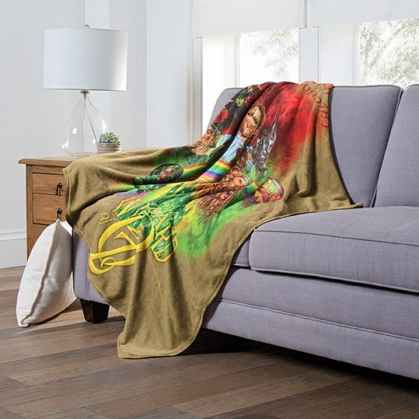 Warner Bros. WB 100 Surrender Dorothy Silk Touch Throw Blanket 50x60 Inches Cheap