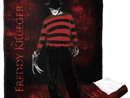 Warner Bros. Nightmare on Elm Street Freddy Krueger Silk Touch Throw Blanket 50x60 Inches on Sale