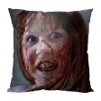 Warner Bros. The Exorcist Beginning To Turn Throw Pillow 18x18 Inches Discount