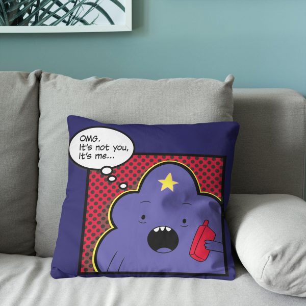 Cartoon Network Adventure Time Its Not You Its Me Throw Pillow 18x18 Inches Online now