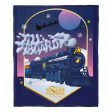 Warner Bros. Polar Express All Aboard Silk Touch Throw Blanket 50x60 Inches Online Hot Sale