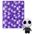 Disney Nightmare Before Christmas Nightmare Friends Character Hugger Pillow and Silk Touch Throw Blanket Set 40x50 Inches on Sale