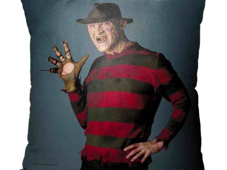 Warner Bros. Nightmare on Elm Street Fierce Demon Throw Pillow 18x18 Inches Discount