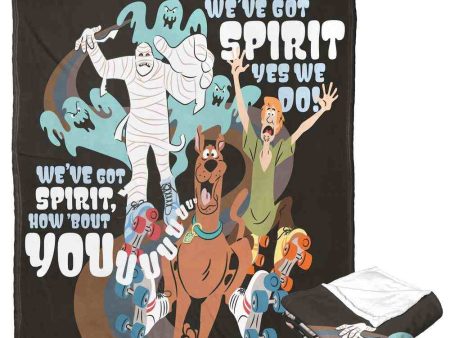 Warner Bros. Scooby-Doo We Got Spirits Silk Touch Throw Blanket 50x60 Inches Online Sale