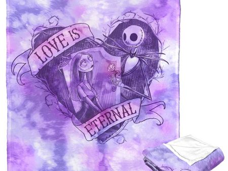 Disney Nightmare Before Christmas Eternal Nightmare Silk Touch Throw Blanket 50x60 Inches For Discount