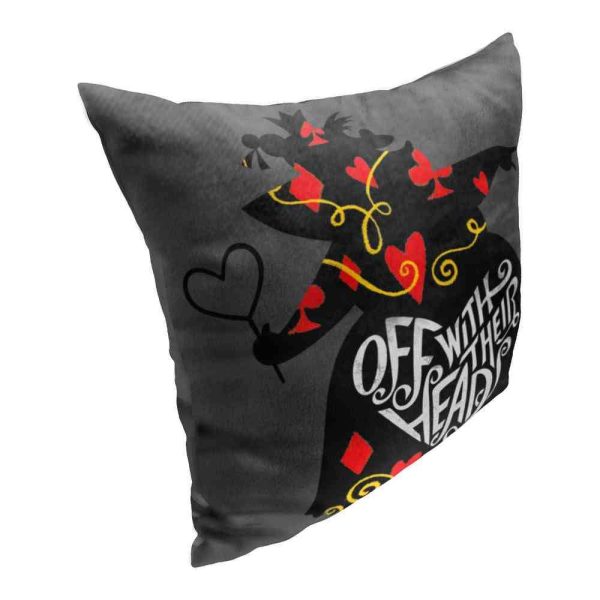 Disney Alice in Wonderland Queen Of Hearts Throw Pillow 18x18 Inches Online