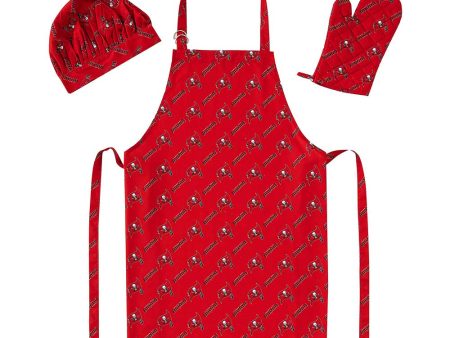 NFL Tampa Bay Buccaneers 3 Piece Set Apron Mitt and Hat Cheap