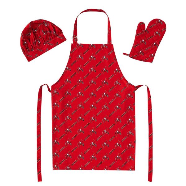 NFL Tampa Bay Buccaneers 3 Piece Set Apron Mitt and Hat Cheap