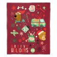 Warner Bros. Scooby-Doo Groovy Holidays Silk Touch Throw Blanket 50x60 Inches Discount