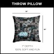 Disney Obi-Wan Obi-Wan Patterns Throw Pillow 18X18 Inches Discount