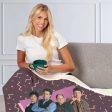 Warner Bros. Seinfeld The Gang Silk Touch Sherpa Throw Blanket 50x60 Inches For Discount