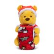 Winnie The Pooh Festive Friends Character Hugger Pillow & Silk Touch Throw Blanket Set 40x50 Inches Cheap