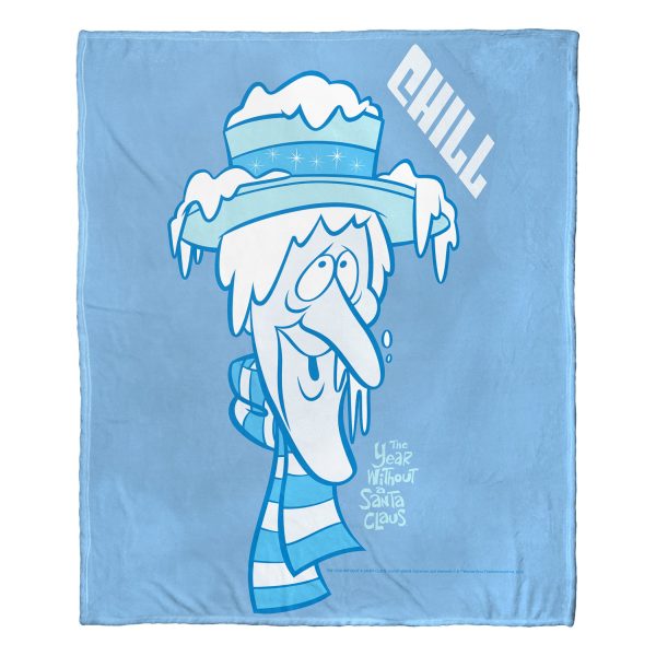 Warner Bros. Year Without A Santa Claus Chill Silk Touch Throw Discount