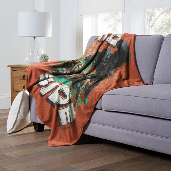 Hasbro Transformers: Rise Of The Beasts Wild Side Silk Touch Throw Blanket 50x60 Inches Sale