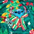 Disney Lilo and Stitch PJs Tradition Silk Touch Throw Blanket 50x70 Inches Fashion