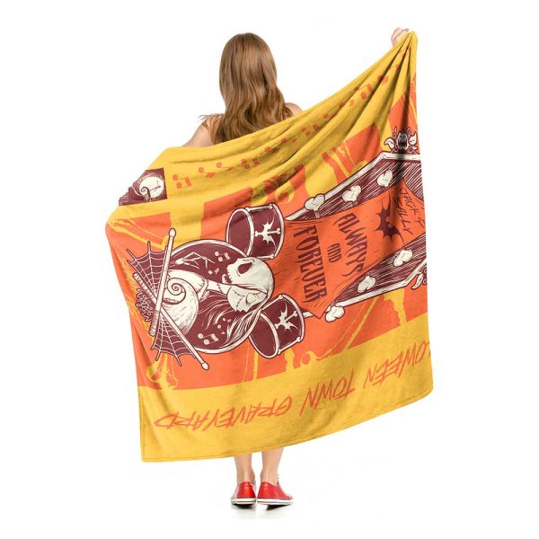 Disney Nightmare Before Christmas Sally Rocks Silk Touch Throw Blanket 50x60 Inches Online now