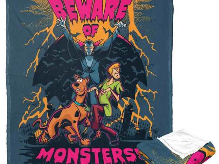 Warner Bros. Scooby-Doo Beware Of Monsters Silk Touch Throw Blanket 50x60 Inches Supply