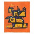 Warner Bros. Scooby-Doo Haunted House Silk Touch Throw Blanket 50x60 Inches For Cheap