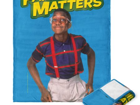 Warner Bros. WB 100 Here s Urkel Silk Touch Throw Blanket 50x60 Inches on Sale